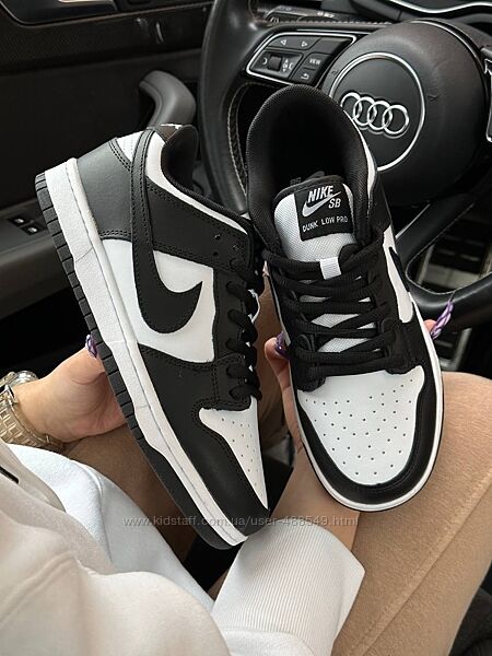 Хіт продаж Кросівки Nike SB Dunk Low Retro white/black