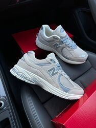 Кросівки чоловічі New Balance 2002 R beige, замш