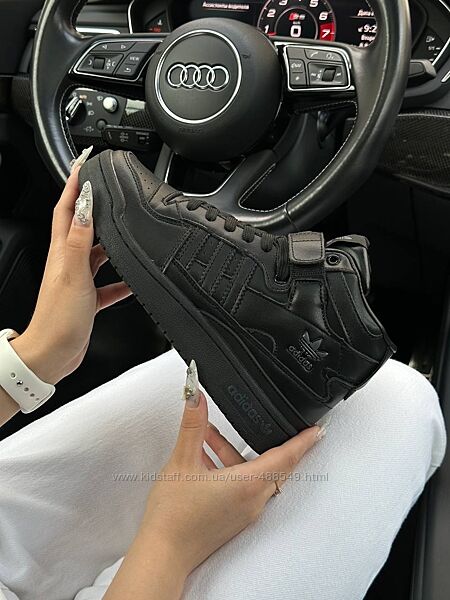 Кросівки підліткові Adidas Forum 84 Mid Black