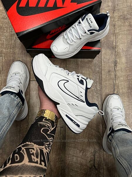 Кросівки чоловічі Nike Air Monarch, білі