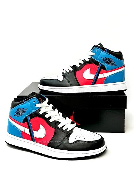 Кросівки чоловічі Nike Air Jordan 1, шкіра 41-4р