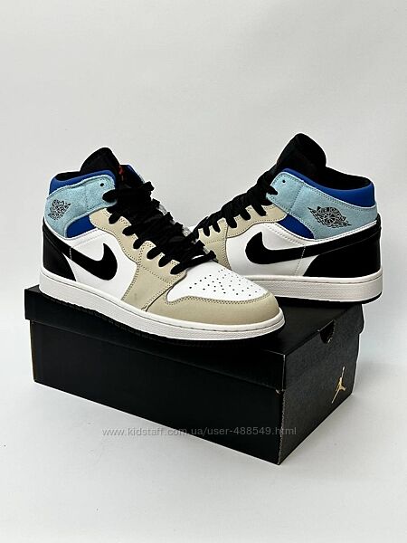 Кросівки чоловічі Nike Air Jordan 1, шкіра