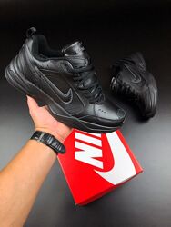 Зимові кросівки термо Nike Air Monarch black