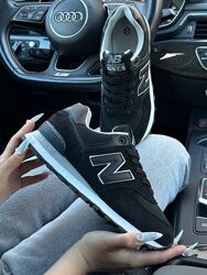 Кросівки жіночі New Balance 574 Black white