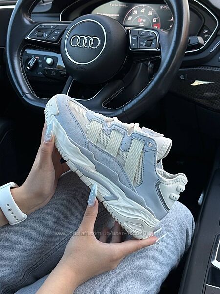 Кросівки жіночі Adidas Niteball beige grey 