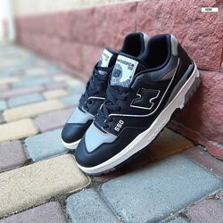 Кросівки чоловічі New Balance 550 чорні з сірим