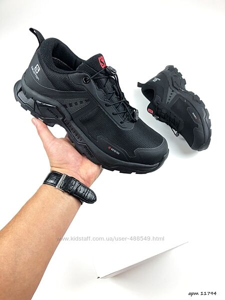 Зимові чоловічі кросівки Salomon ADV/C чорні термо
