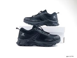 Зимові чоловічі кросівки Salomon ADV/C чорні термо