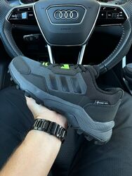 Зимові чоловічі кросівки Adidas Terrex Gore-Tex fleece grey black