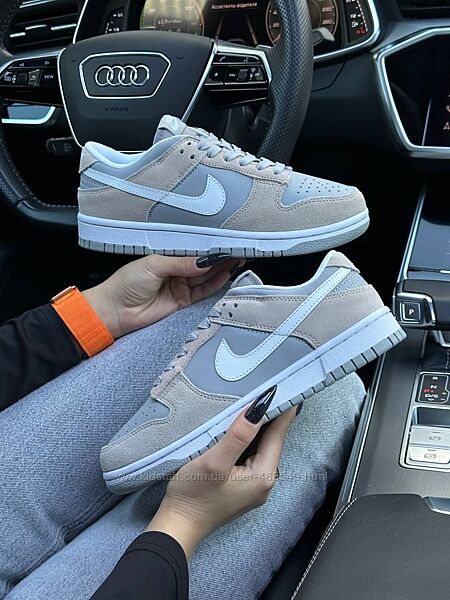 Кросівки жіночі Nike SB Dunk Low PRM Beige шкіра