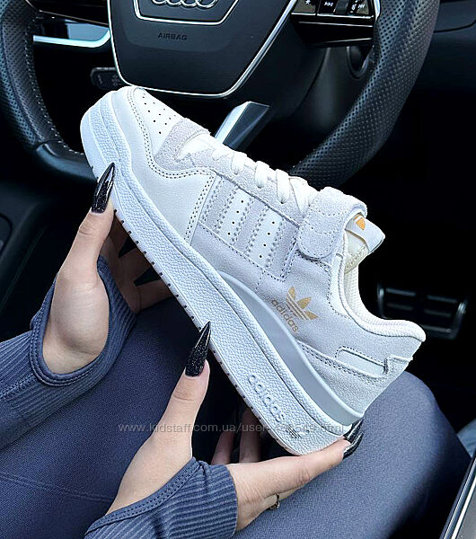 Кросівки жіночі Adidas Forum 84 Low замша/шкіра