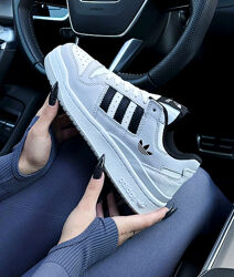 Кросівки жіночі Adidas Forum 84 Low white gray new шкіра