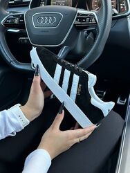 Кросівки жіночі замша Adidas Originals Gazelle Black White