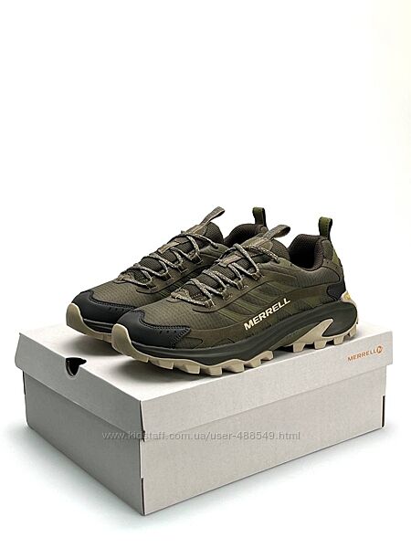 Зимові чоловічі кросівки Merrell Moab Speed 2 Gore-Tex Khaki