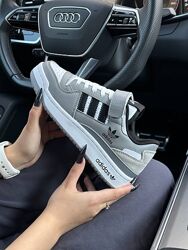 Кросівки жіночі Adidas Originals Forum 84 Low gray white, шкіра