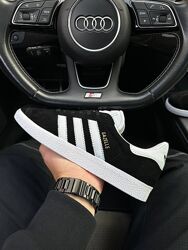 Кросівки чоловічі Adidas Originals Gazelle Black white 