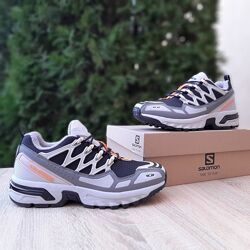 Зимові чоловічі  Salomon ACS OQ Gore-Tex сірі з оранжевим