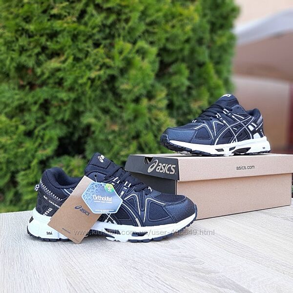 Кросівки чоловічі Asics Gel Kahana 8 чорні з білим