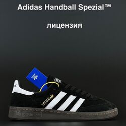 Кросівки чоловічі Adidas Spezial чорні замша