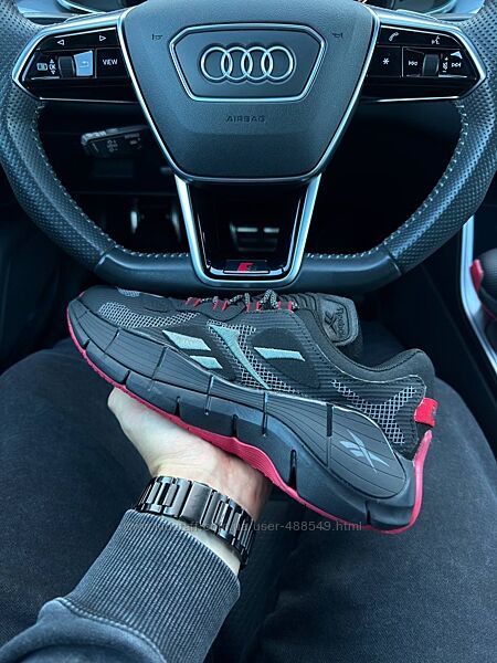 Кросівки чоловічі Reebok Zig Kinetica Black red