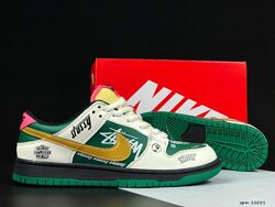 Кросівки чоловічі Nike SB Dunk Low Suzuki Ninja RG500 green, шкіра