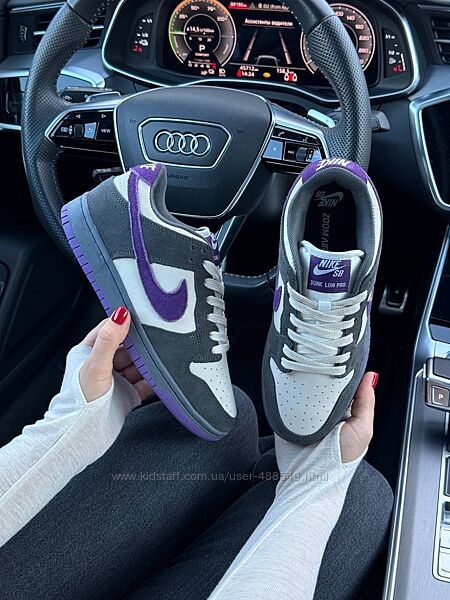 Кросівки жіночі Nike SB Dunk Low x Otomo Katsuhiro grey purple