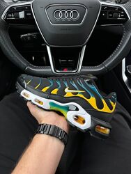 Кросівки чоловічі Nike Air Max Plus Black teal yellow