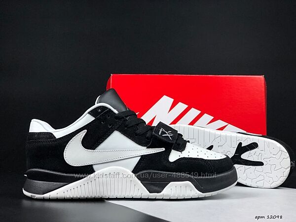Кросівки чоловічі Nike Travis Scott x Jordan Jumpman white black