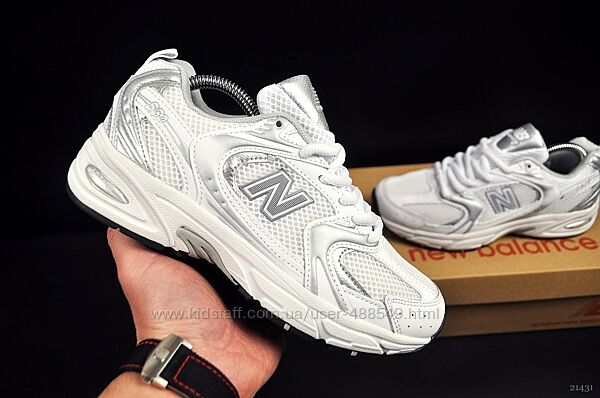 Кросівки жіночі New Balance 530 white silver
