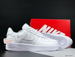 Кросівки чоловічі Nike Air Force White, шкіра 41-45р