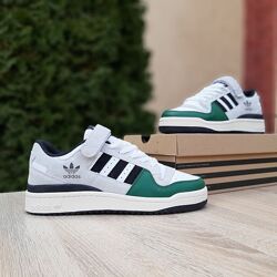 Кросівки чоловічі Adidas Forum 84 LOW Білі з зеленим