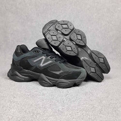 Кросівки жіночі New Balance 9060 чорні замша