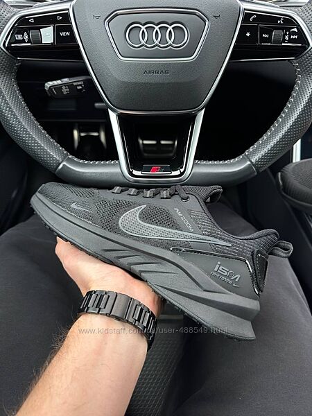 Кросівки чоловічі Nike Zoom Pegasus Black , сітка/текстиль
