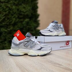 Кросівки жіночі New Balance 9060 сірі замша