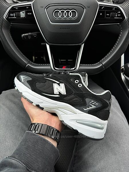 Кросівки чоловічі New Balance 725 Black Silver white , 41-46р