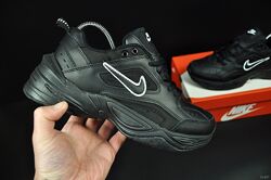 Кросівки чоловічі Nike M2K Tekno , чорні, шкіра, 41-45р