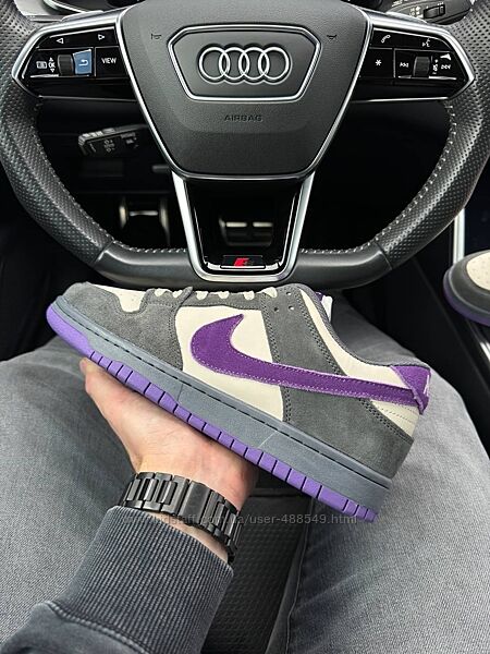 Кросівки чоловічі Nike SB Dunk Low x Otomo Katsuhiro Grey Purple