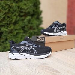 Кросівки жіночі сітка Asics Gel-Excite 10 чорні з білим