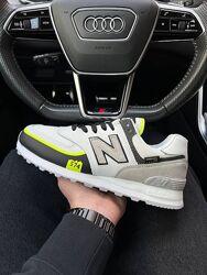 Кросівки чоловічі New Balance 574 TP2 White Yellow neon