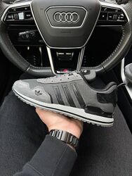 Кросівки чоловічі Adidas Runner gray, сітка/замш, 41-45р