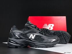 Кросівки чоловічі New Balance 725, чорні , шкіра/текстиль 41-45р