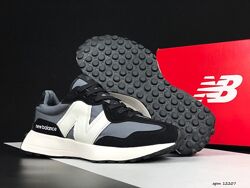 Кросівки чоловічі New Balance 327 чорні з білим&92сірі