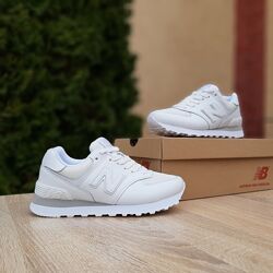 Кросівки жіночі New Balance 574 Classic White, 36-40