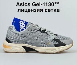 Кросівки чоловічі Asics Gel-1130, сірий , сітка/замш