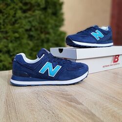 Кросівки чоловічі New Balance 574 Сині   