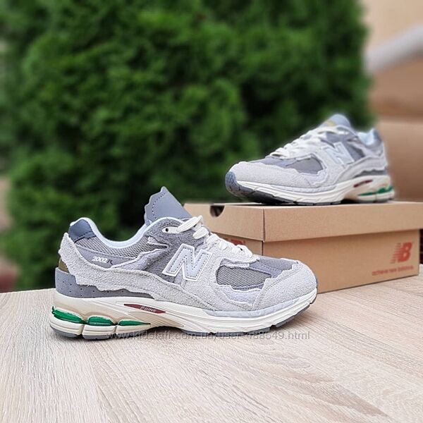 Кросівки чоловічі New Balance 2002R Protection Pack сірі