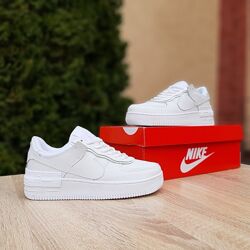 Кросівки жіночі Nike Air Force 1 Shadow білі