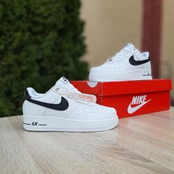 Кросівки жіночі Nike Air Force 1 AF-1 &acute82 білі з чорним