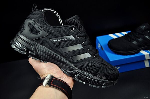 Кросівки чоловічі Adidas Marathon TR 26 чорні сітка
