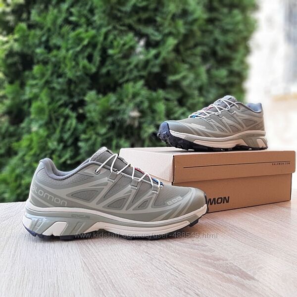 Кросівки чоловічі Salomon Xt-6 Gtx Quick-lace Mesh оливкові